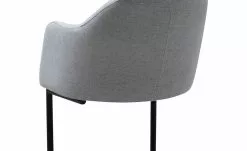 Woodford Polsterstuhl mit Armlehne Vilo | Silbergrau Freischwinger – Schwarz -Stühle Verkäufe 2023 15309606 6 202208251235